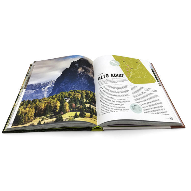 Prix juste, qualité supérieure, impression de livres à couverture rigide au format paysage, machine d'impression, étui, romans en folio, flexographie, livre de table basse