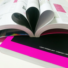 Impression de livres brochés professionnels de haute qualité, reliure parfaite