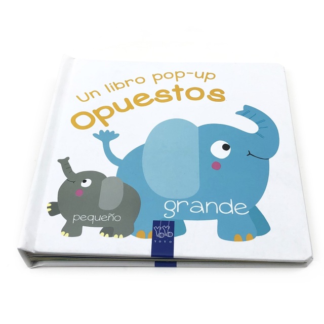Hot Popular Kids Card Board Book Paper Kraft 3D Children Kids Books Child Hardcover for Children Bedtime Book Printing