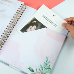 Double Loop Planificateur Budget Spiral  Cuadernos Journal Libreta Budget Planner Custom Journal Printing Custom Luxury