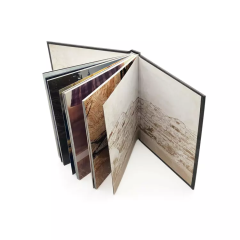 Impression directe d'usine sur papier d'art, pelliculage, reliure, flexographie décorative, impression de livres à couverture rigide