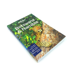 Custom Coloring Cheap Book Printing Service Recyclable Botswana&Namibia Travel Guide Supplier Paperback Book Printing Soft Cover