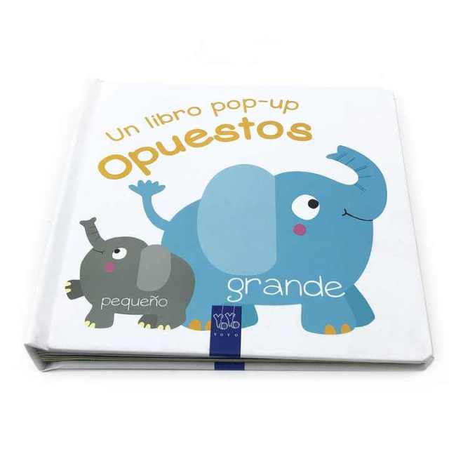 Hot Popular Kids Card Board Book Paper Kraft 3D Children Kids Books Child Hardcover for Children Bedtime Book Printing