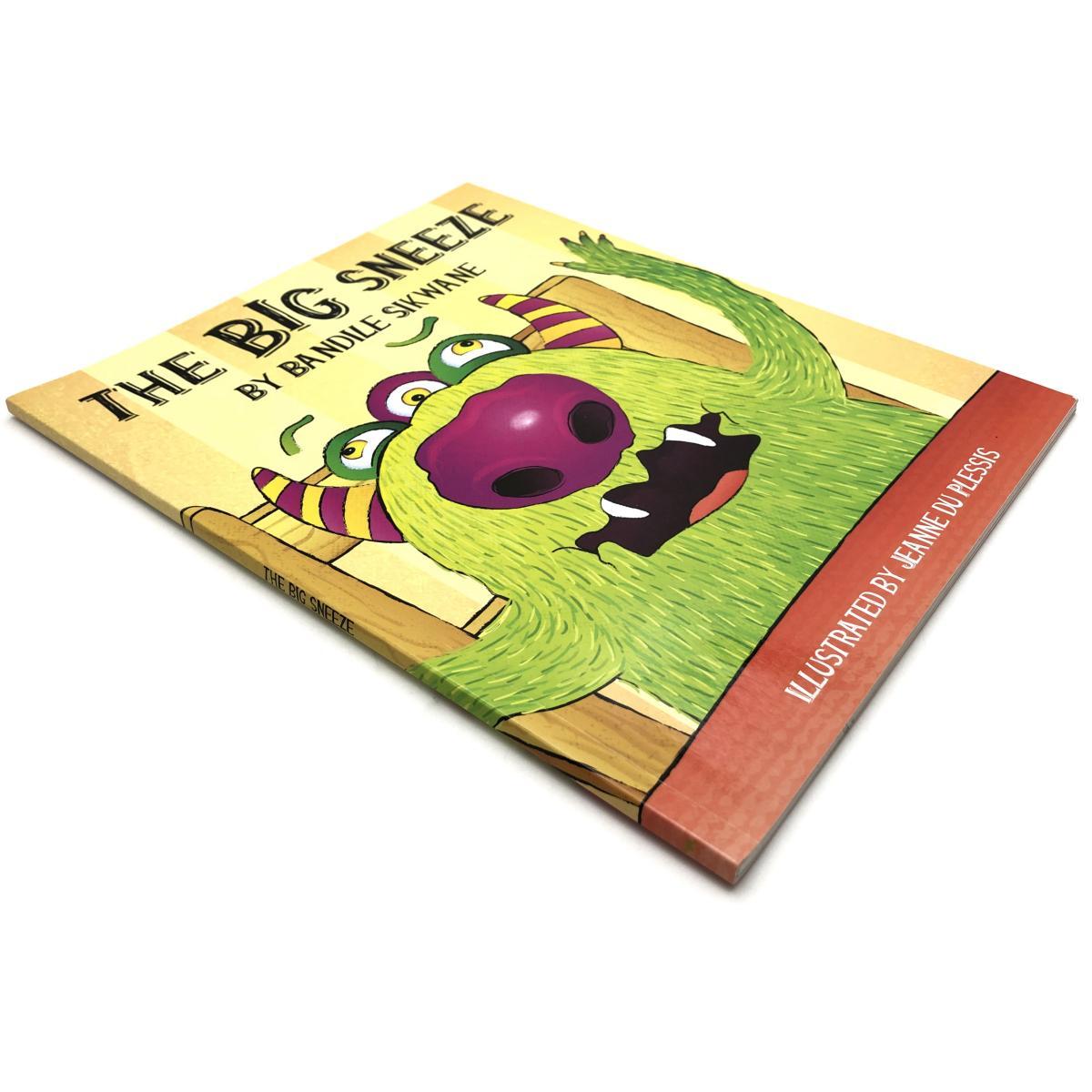 Professional Custom Story Comic Book Children Book Printing Service Soft Cover Paperback Print