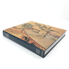 Livre de table basse personnalisé à couverture rigide, reliure cousue, format A4, pelliculage mat 4 couleurs + 4 couleurs, papier fantaisie, impression flexographique, décoration intérieure