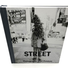 Livre photo décoratif personnalisé à couverture rigide pour adultes, livre de luxe noir et gris, impression flexographique sur couverture rigide.