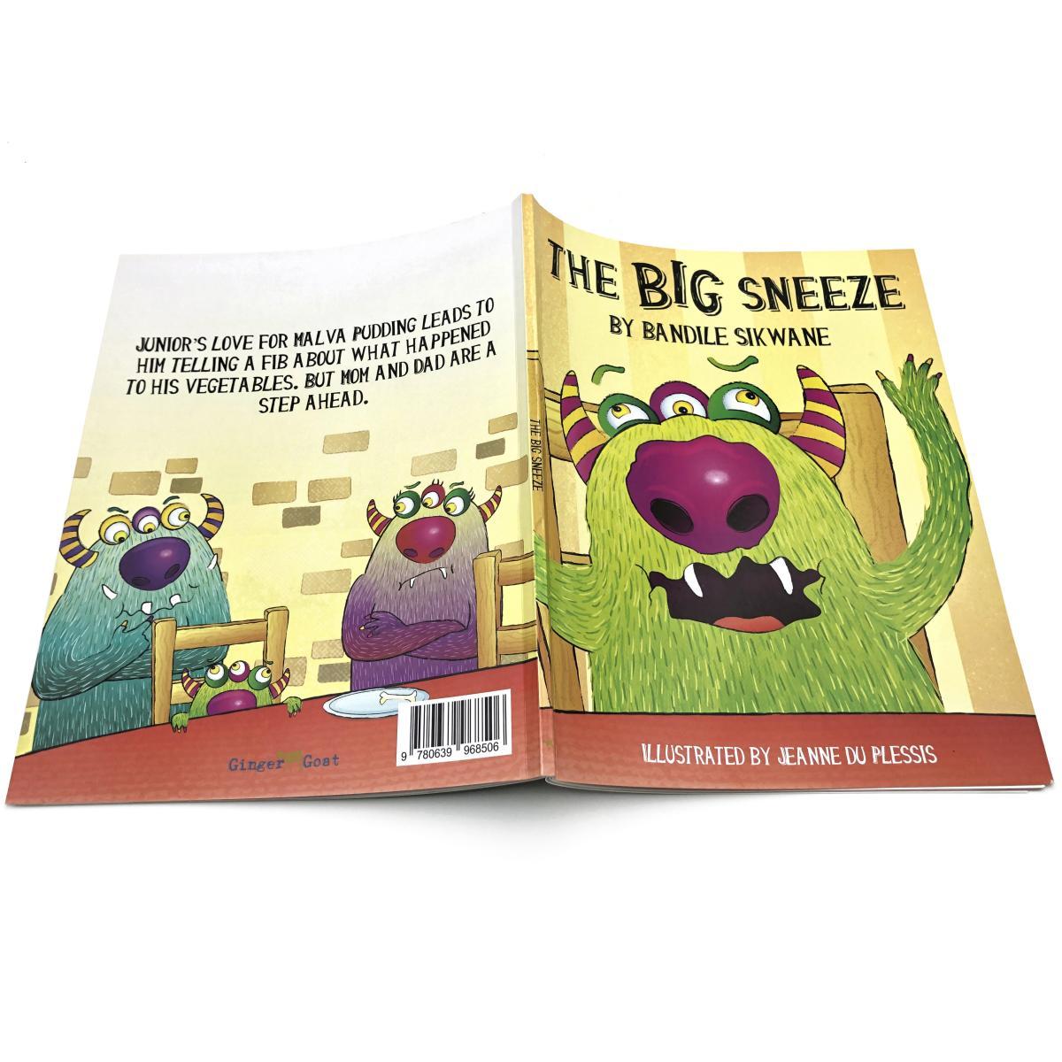 Professional Custom Story Comic Book Children Book Printing Service Soft Cover Paperback Print
