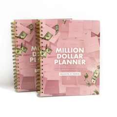 Double Loop Planificateur Budget Spiral  Cuadernos Journal Libreta Budget Planner Custom Journal Printing Custom Luxury