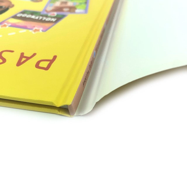 Custom Full Color Sewing Bound Offset Printed Film Laminated Custom Logo Kids Books Printing Services Hardcover Board Book