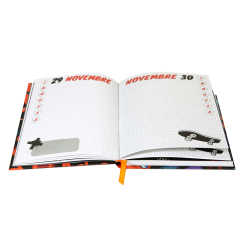 Carnet à couverture rigide personnalisé, agenda personnalisé, impression