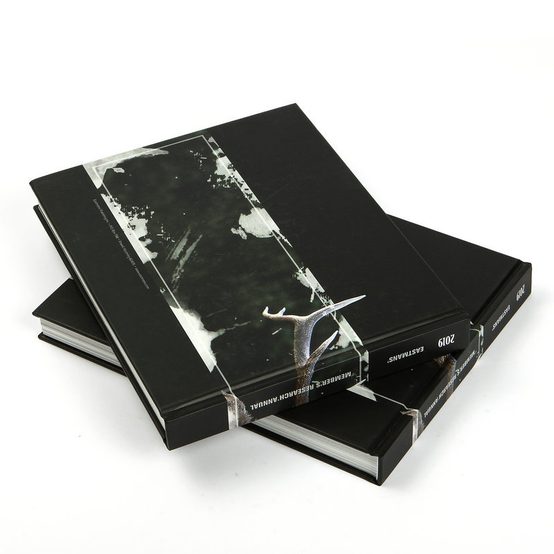 Catalogue d'impression de livres de photos d'art de haute qualité (relié)