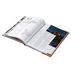 Service d'impression de livres à couverture rigide personnalisés de haute qualité. Impression offset personnalisée à prix avantageux. Papier résistant. Vernis sélectif UV inclus.