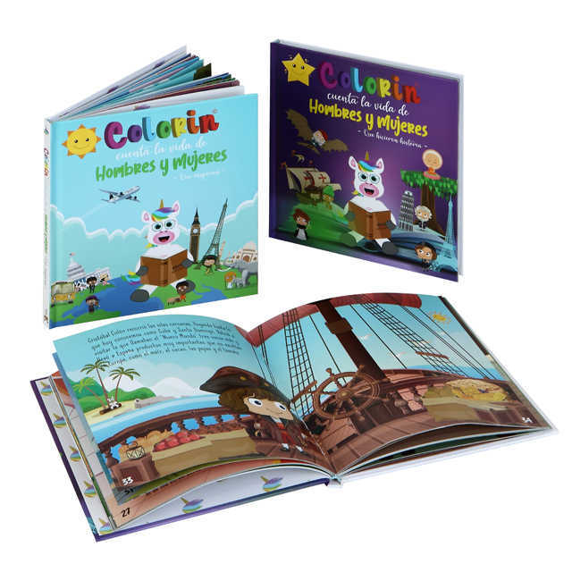 Custom Cheap Hardcover Books Printing Services Brochures Softcover Paperbacks Board Books Coloring Children Book Printing