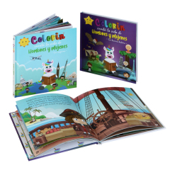 Custom Cheap Hardcover Books Printing Services Brochures Softcover Paperbacks Board Books Coloring Children Book Printing