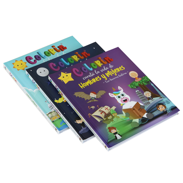 Custom Cheap Hardcover Books Printing Services Brochures Softcover Paperbacks Board Books Coloring Children Book Printing