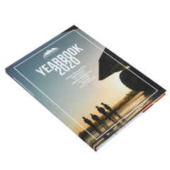 Custom Hardcover Novel Book Printing Services From Factory Featuring Fancy Paper and Painted Sprayed Edge