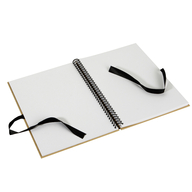 Carnet à couverture rigide personnalisé avec impression de cahiers à spirale