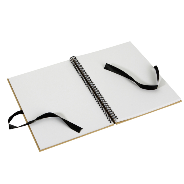 Carnet à couverture rigide personnalisé avec impression de cahiers à spirale