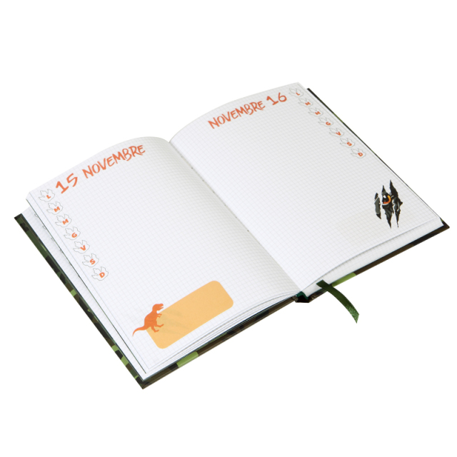 Carnet à couverture rigide personnalisé, agenda personnalisé, impression