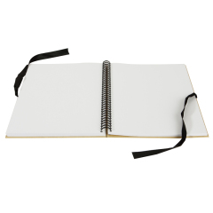 Carnet à couverture rigide personnalisé avec impression de cahiers à spirale