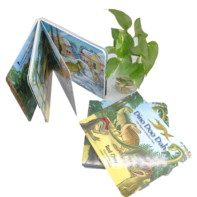 Custom Children's Thick Board Book Printing Customized Offset Printing Hard Cover Made From High Quality Art Paper