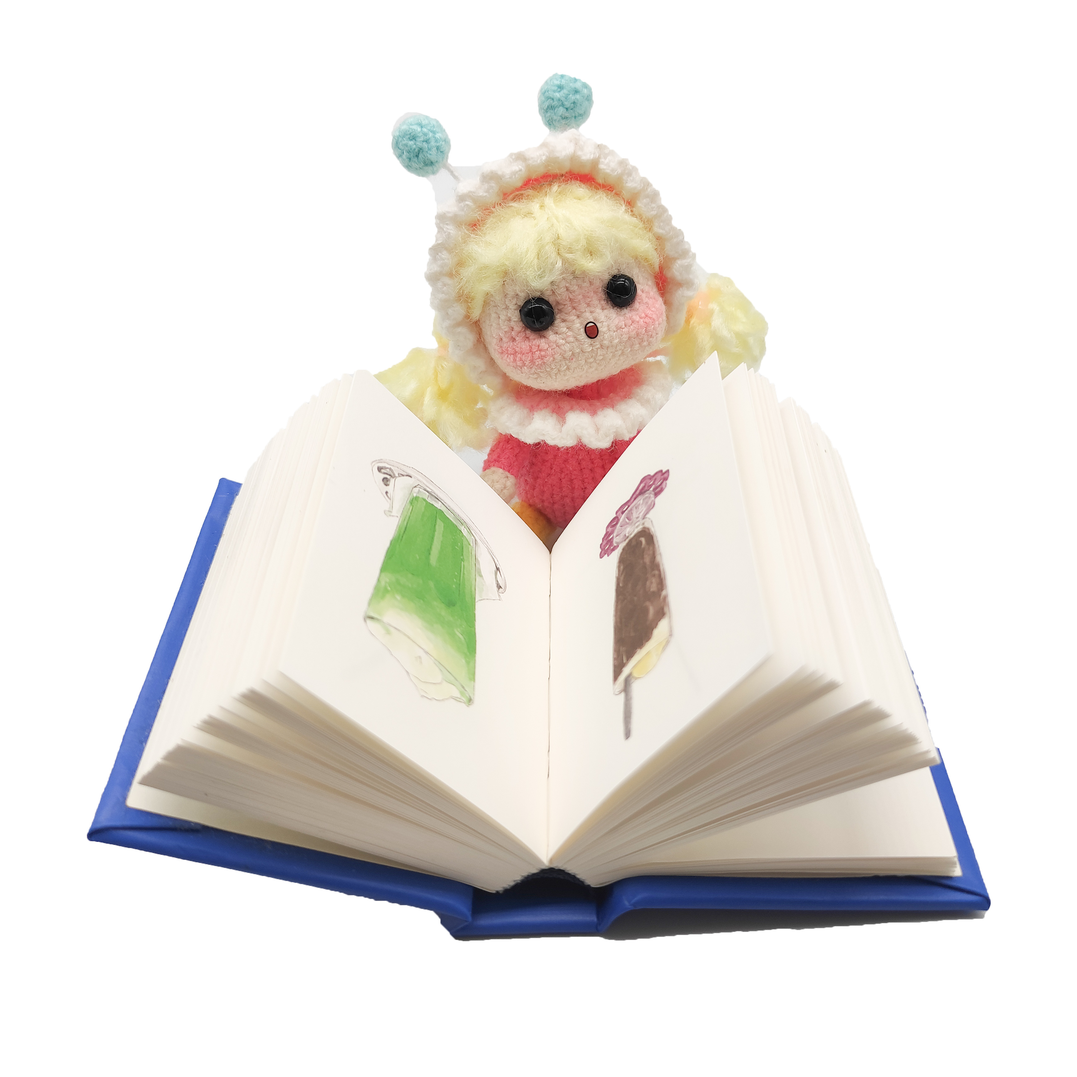 Mini livre pour enfants, édition spéciale, couverture rigide, tranches colorées, service d'impression personnalisé, papier de luxe, reliure dos carré collé, impression offset
