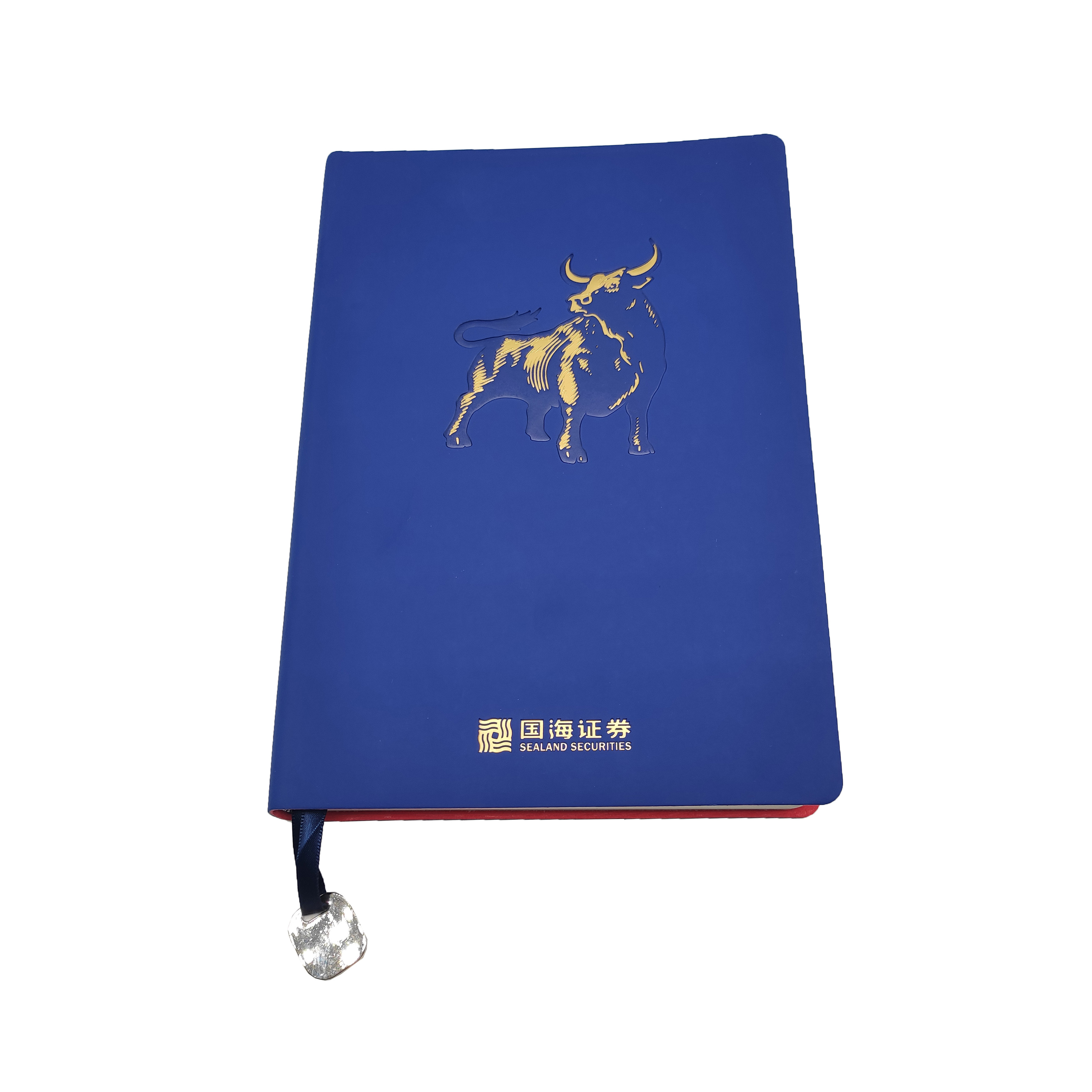 Carnet en cuir PU personnalisé avec impression à chaud, agenda professionnel