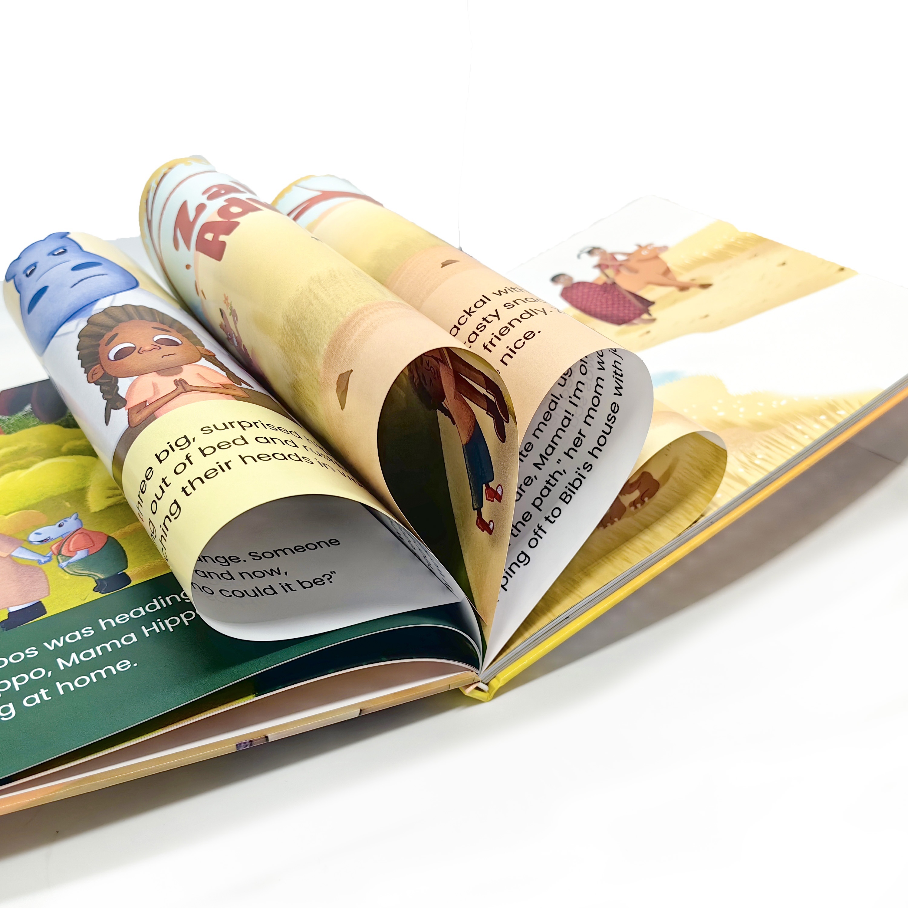 Factory Discount Recyclable Environmentally Friendly Children's Hard Cover Hardcover Book Catalog, Small Batch Customization
