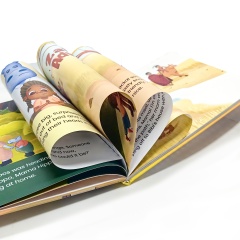 Factory Discount Recyclable Environmentally Friendly Children's Hard Cover Hardcover Book Catalog, Small Batch Customization