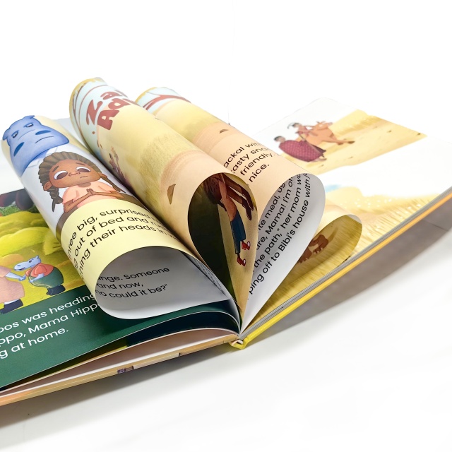 Factory Discount Recyclable Environmentally Friendly Children's Hard Cover Hardcover Book Catalog, Small Batch Customization