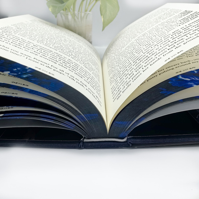 Livre à couverture rigide personnalisable de haute qualité, imprimé à la demande en usine, papier duplex durable gaufré, reliure parfaite