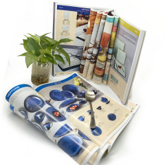 Factory Customized Soft Cover Magazine Perfect Binding Printed Fancy Offset Cardboard Film Lamination Catalog Brochure Printing