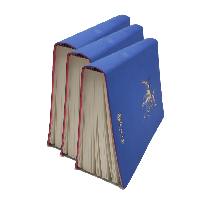 Carnet en cuir PU personnalisé avec impression à chaud, agenda professionnel