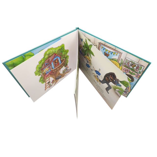 High Quality Factory-Printed Children's Hardcover Storybooks Coloring Books Made from Environmentally Friendly Cardboard Paper