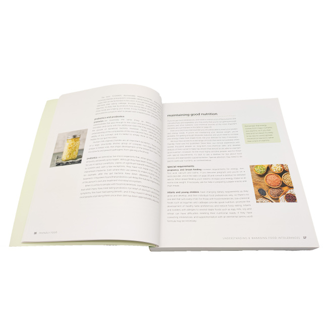 High-quality Hardcover Recipe / photography / art / coffeeTable Book Printing Cooking Book Custom Offset Printing Paper Cardboard