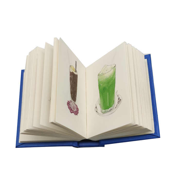Mini livre pour enfants, édition spéciale, couverture rigide, tranches colorées, service d'impression personnalisé, papier de luxe, reliure dos carré collé, impression offset
