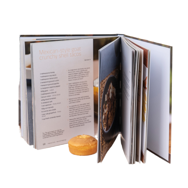 Livre à couverture rigide personnalisable de haute qualité, imprimé à la demande en usine, papier duplex durable gaufré, reliure parfaite
