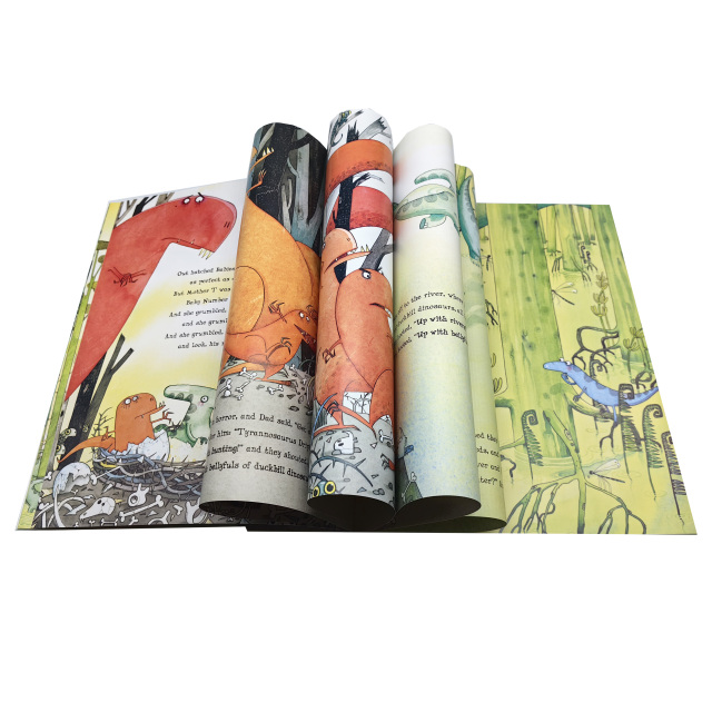 Impression personnalisée de livres à couverture souple, de livres de poche pour enfants et de livres d'images en couleur