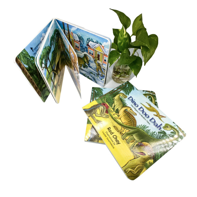 Custom Children's Thick Board Book Printing Customized Offset Printing Hard Cover Made From High Quality Art Paper