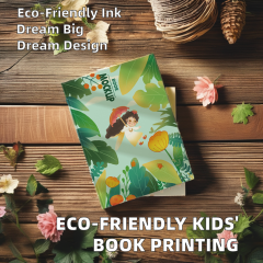 High Quality Custom Children's Book Printing Perfect Binding Hard Cover Cardboard Environmentally Friendly Ink From Factory