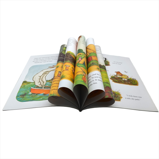 Impression personnalisée de livres à couverture souple, de livres de poche pour enfants et de livres d'images en couleur