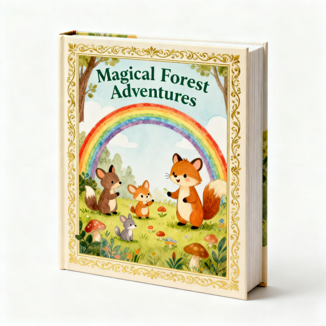 High Quality Children Book Printing - Perfect Binding Story Books