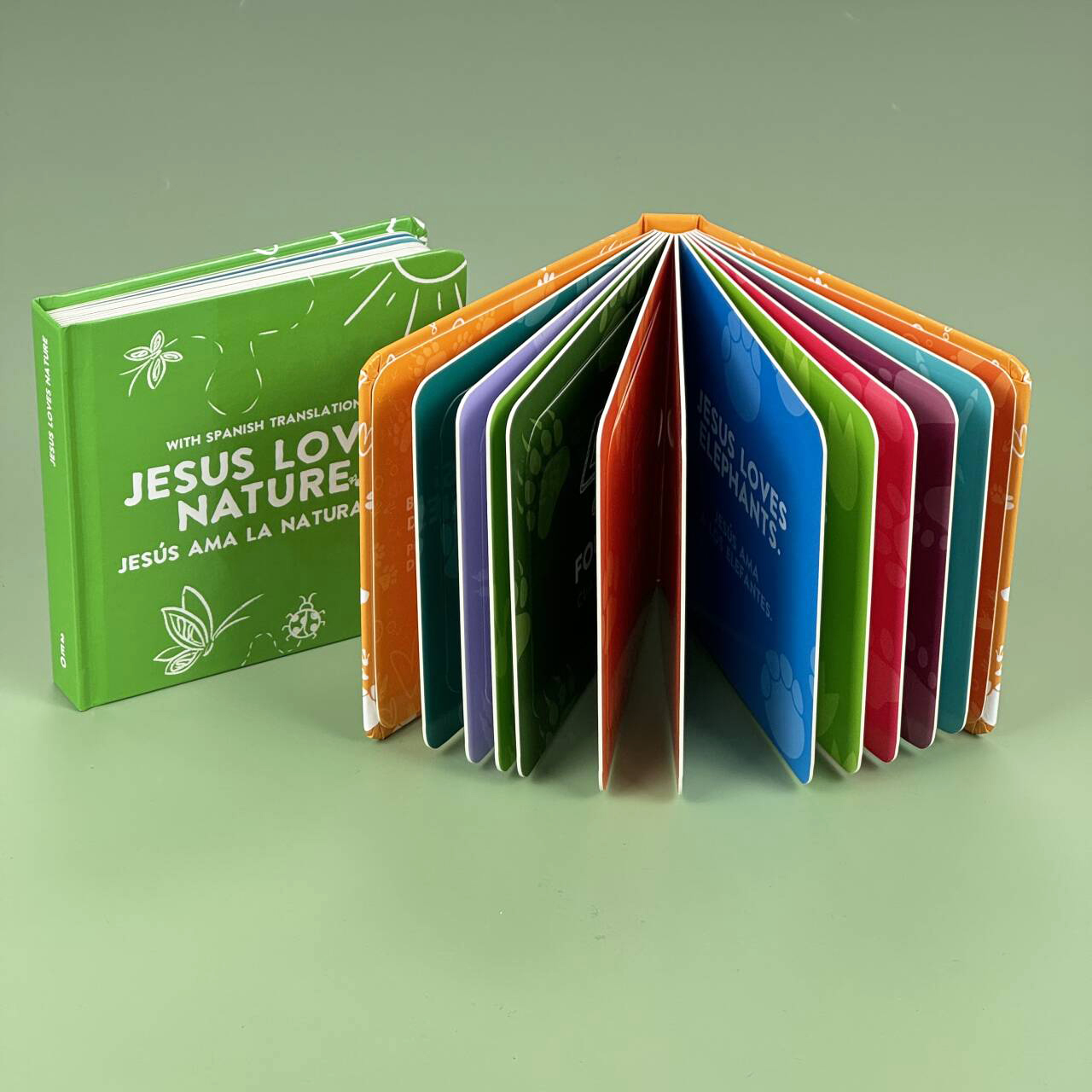 High Quality Design Print Factory Custom Hardcover Child Board Book Printing