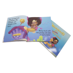 High Quality Custom Professional Softcover Coloring Book Uncoated Paper Perfect Binding