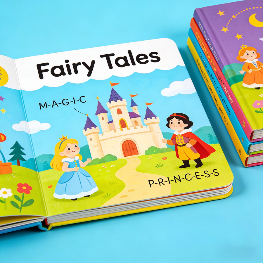 Self Publishing Children's Books | Offset Printing Hardback Story Book for Kids