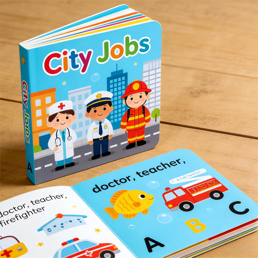 Self Publishing Children's Books | Offset Printing Hardback Story Book for Kids