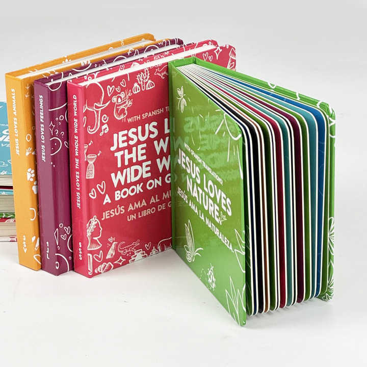 High Quality Design Print Factory Custom Hardcover Child Board Book Printing