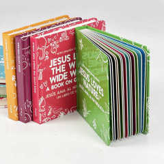 High Quality Design Print Factory Custom Hardcover Child Board Book Printing