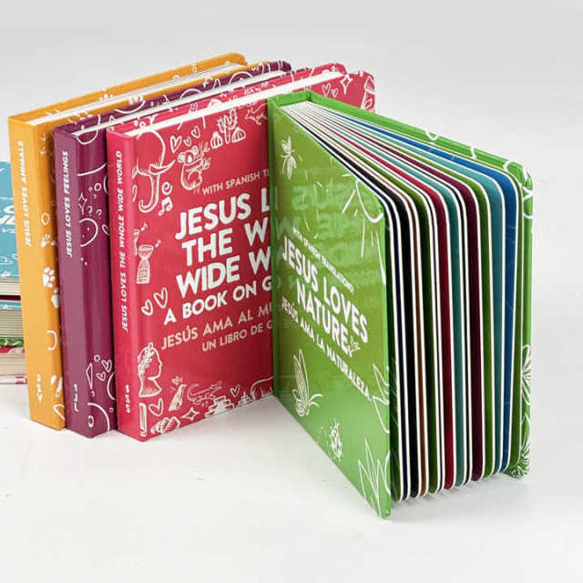 High Quality Design Print Factory Custom Hardcover Child Board Book Printing