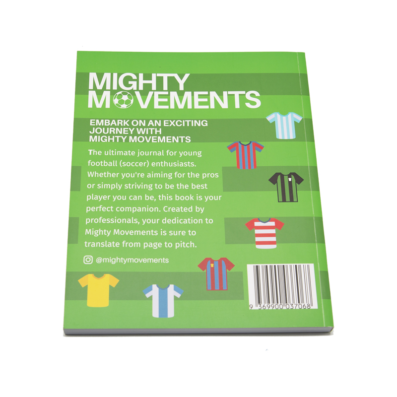 High Quality Custom Professional Softcover Paperback Books Made Art Paper Cardboard for Education Features Custom Logo Printing